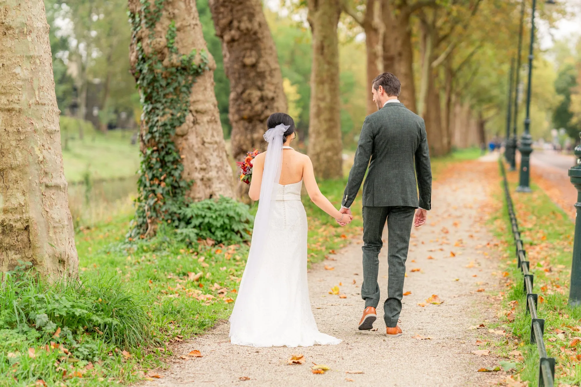 Trouwfotografie herfstbruiloft